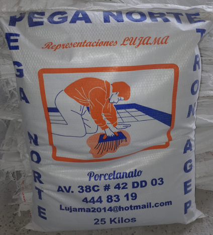 PEGANORTE PORCELANATO X 25 KG