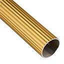 TUBO CORTINA DORADO 1" X 6MT