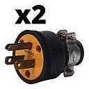 [ELECTRICOS] ENCHUFE MACHO  CON POLO A TIERRA ELECTROCONTROL